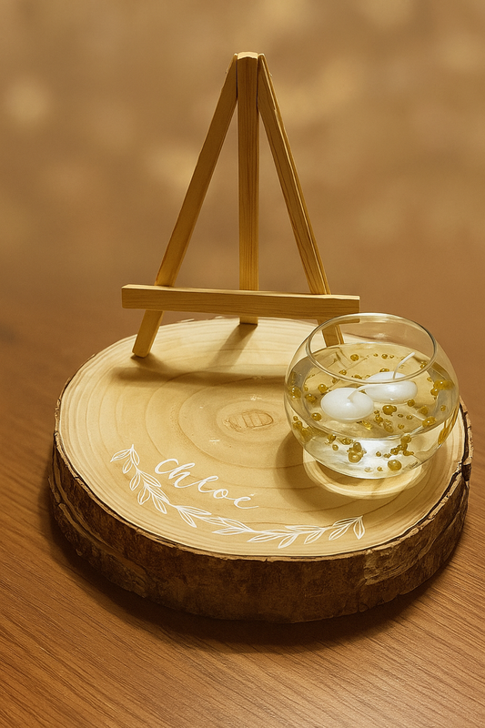 Socle en bois- Communion 🕊️