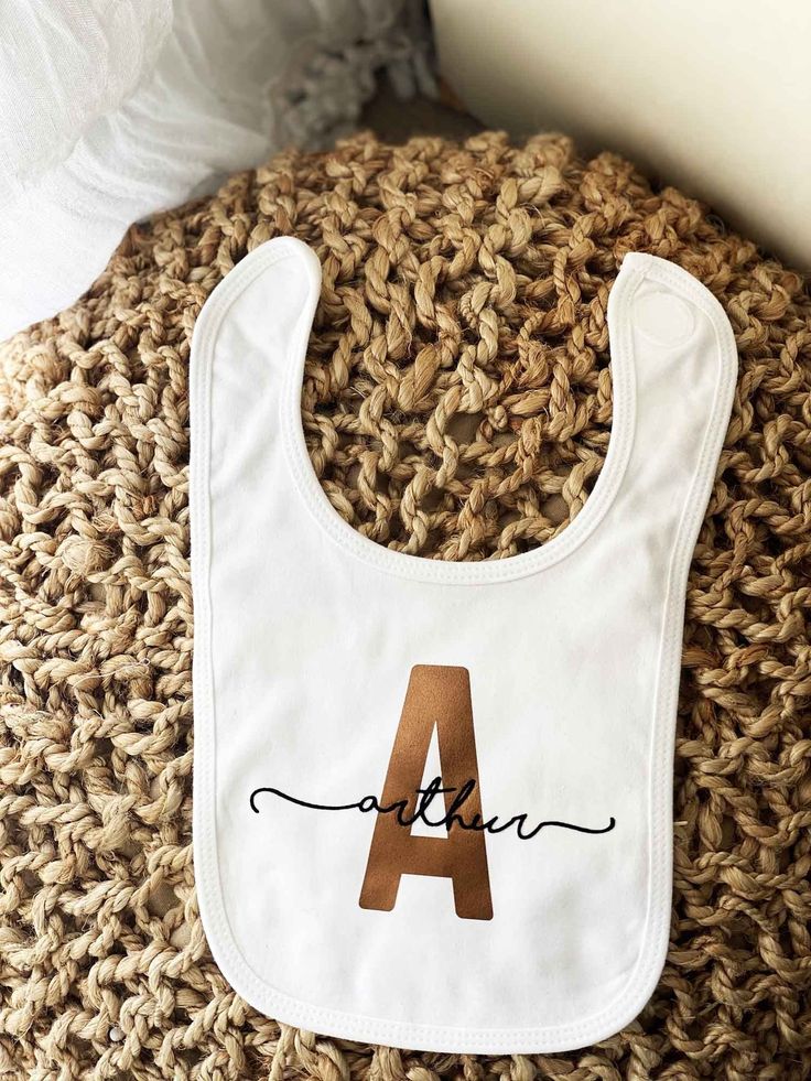 Bavoir bébé- Prénom