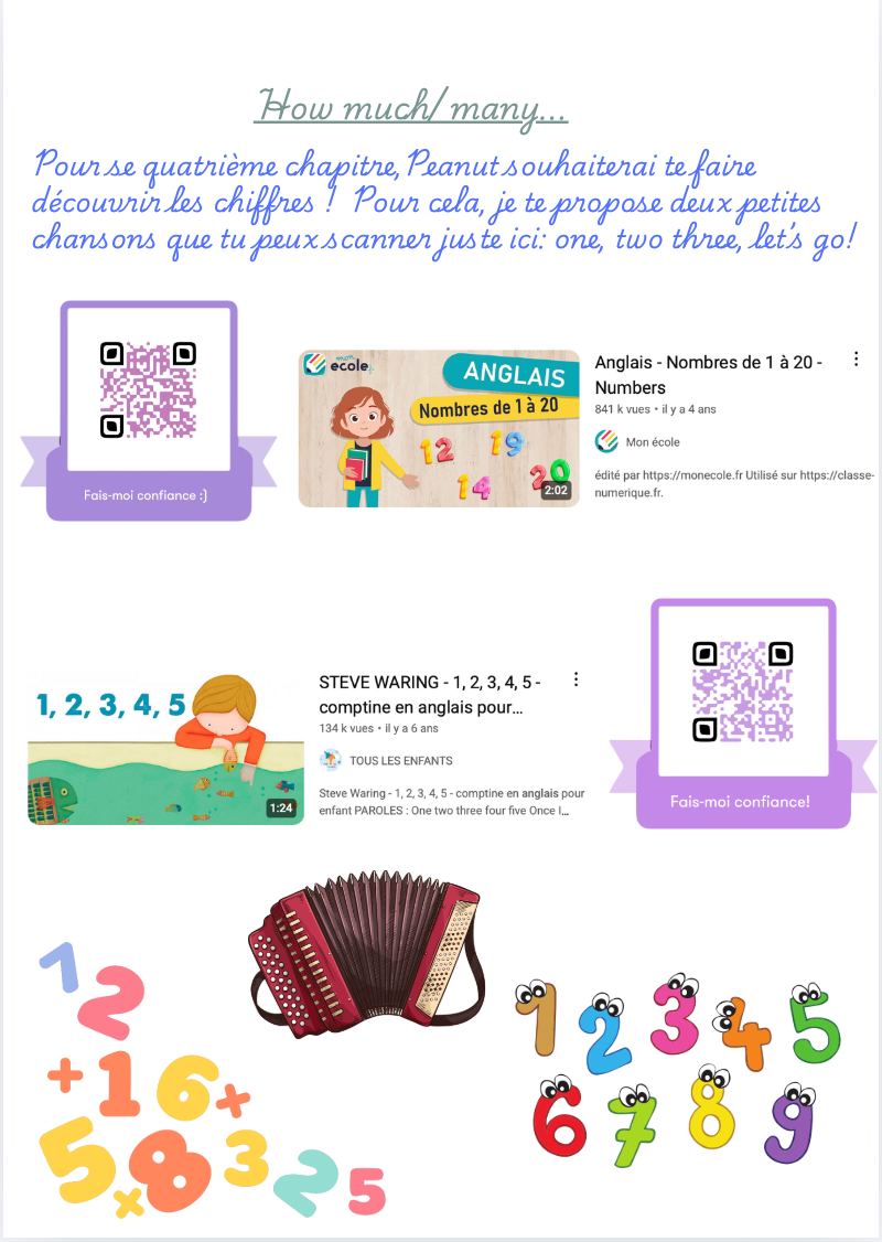 Livret Anglais- Numbers