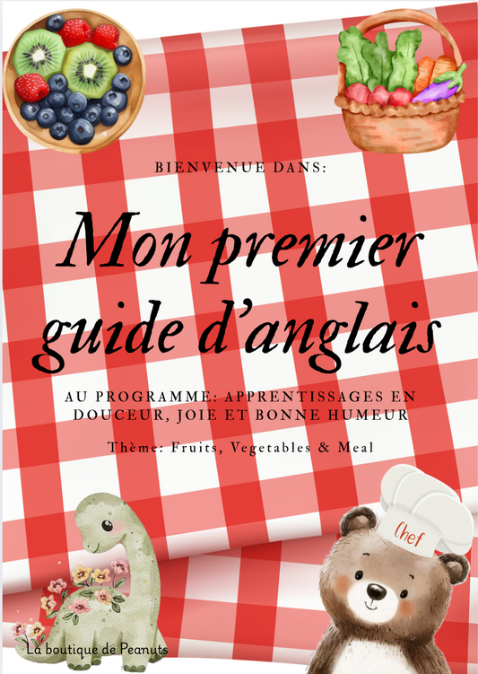 Livret Anglais- Vegetables/ Meal