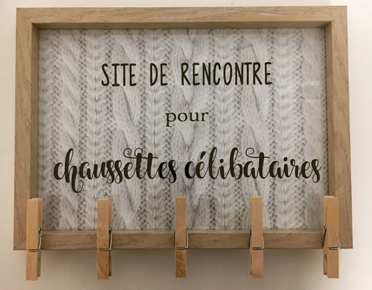 Cadre personnalisé 🧦