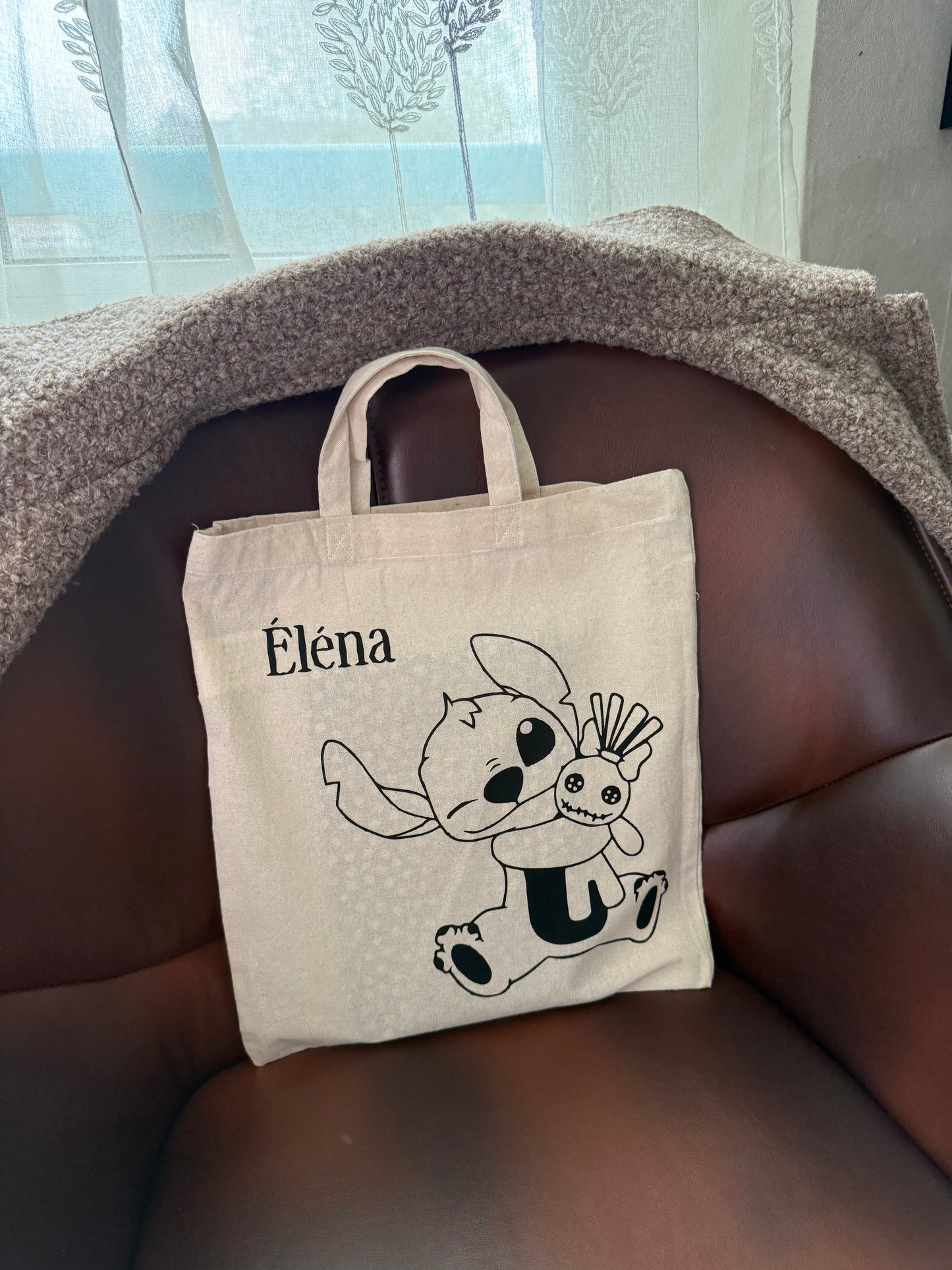 Tote bag- modèle Stitch